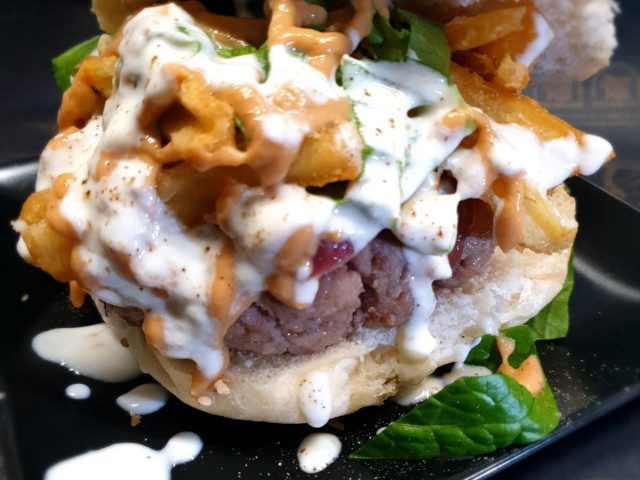 Un panino gourmet di Butcher's Bistrot