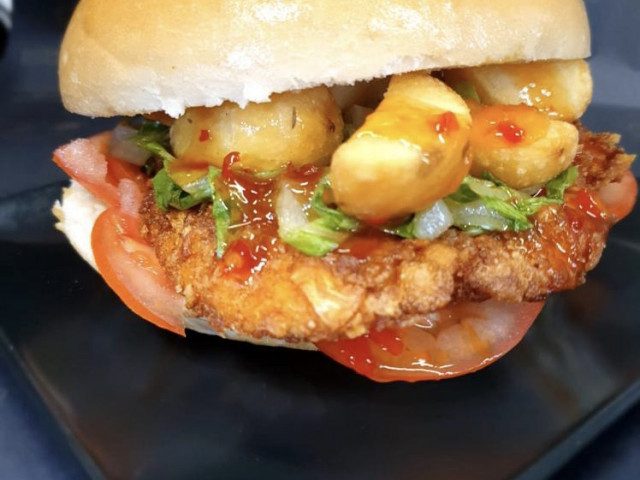Un panino gourmet di Butcher's Bistrot
