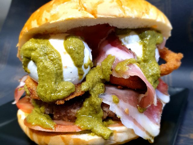 Un panino gourmet di Butcher's Bistrot